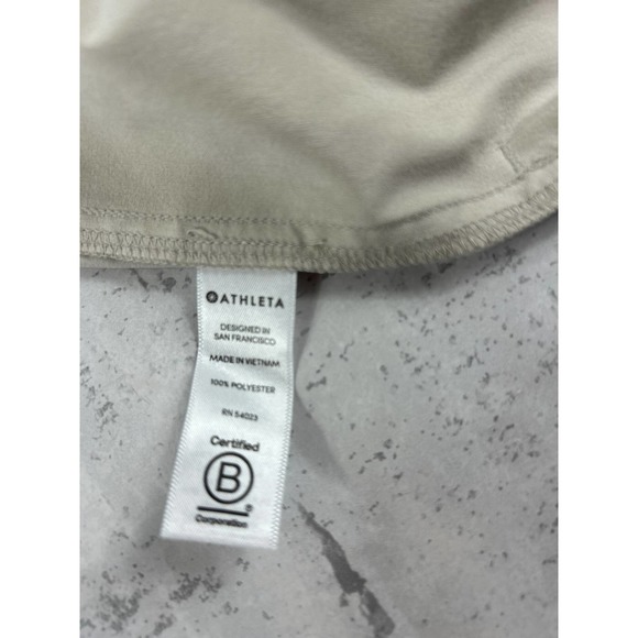 Athleta revive Tan drawstring waist adjustable ankle joggers size 8 - Picture 7 of 8